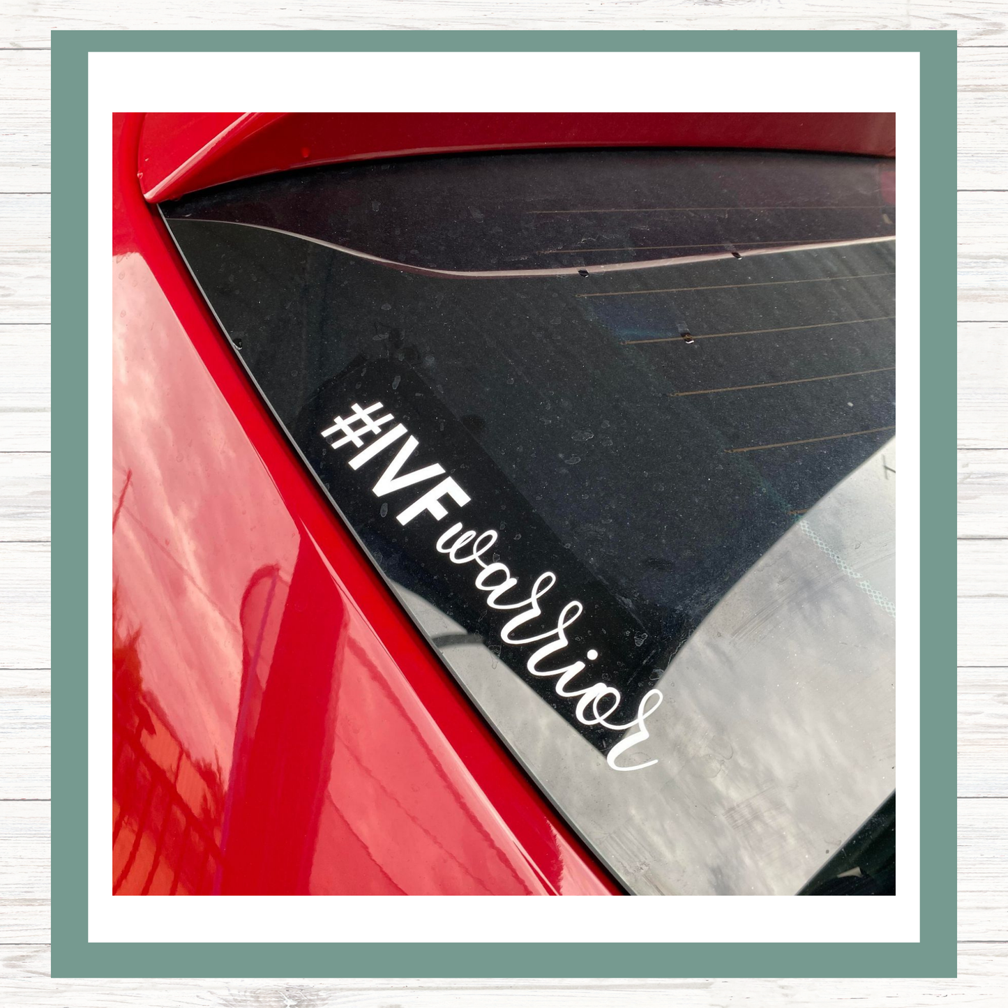 # IVF warrior - Vinyl Decals
