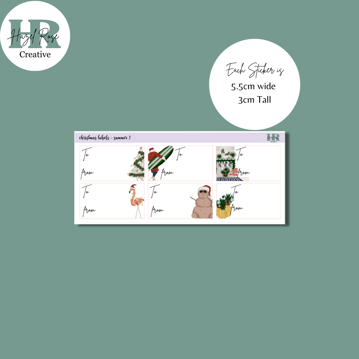 Christmas Present Labels, Gift Tags, Christmas present tags