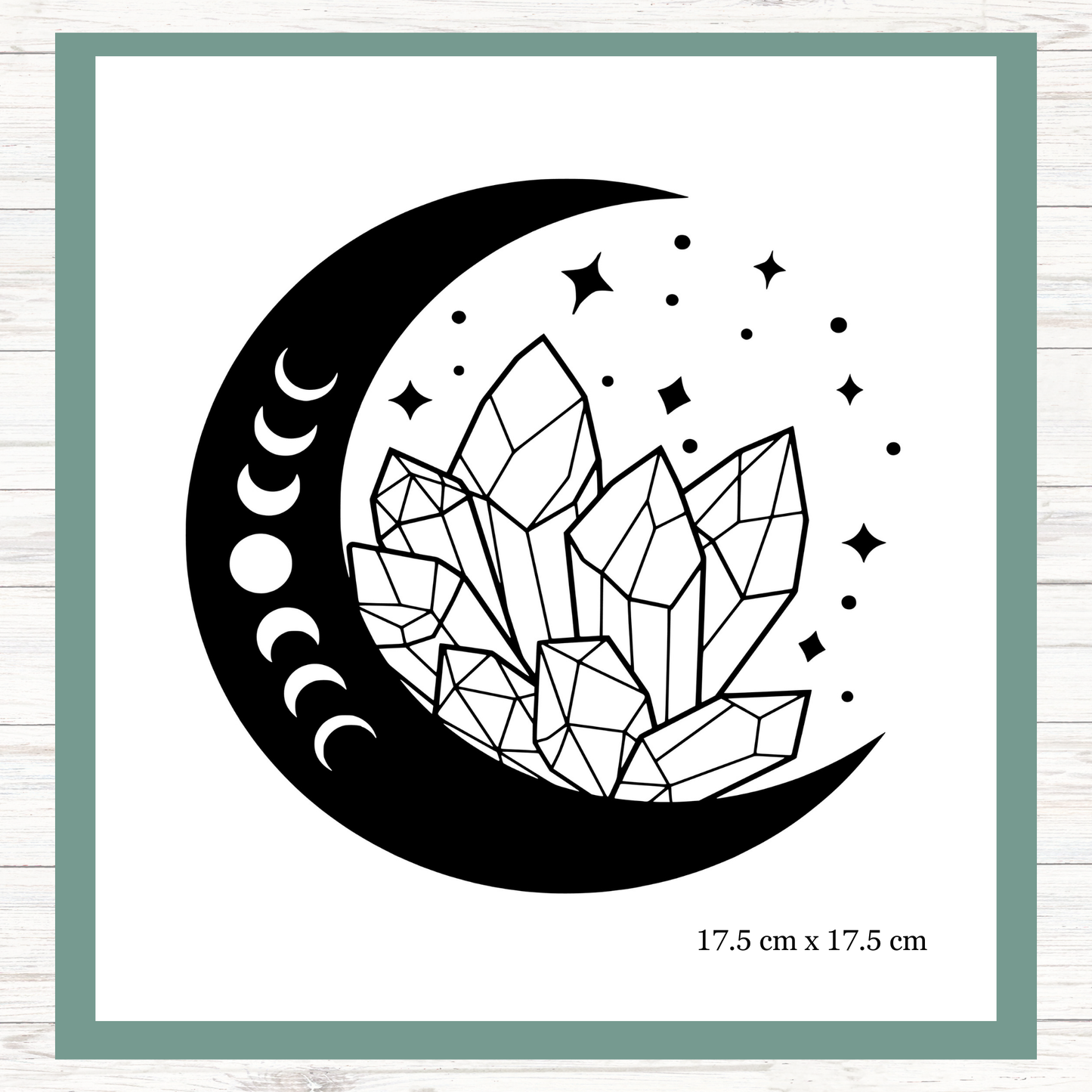 Crystal Moon - Vinyl Decals