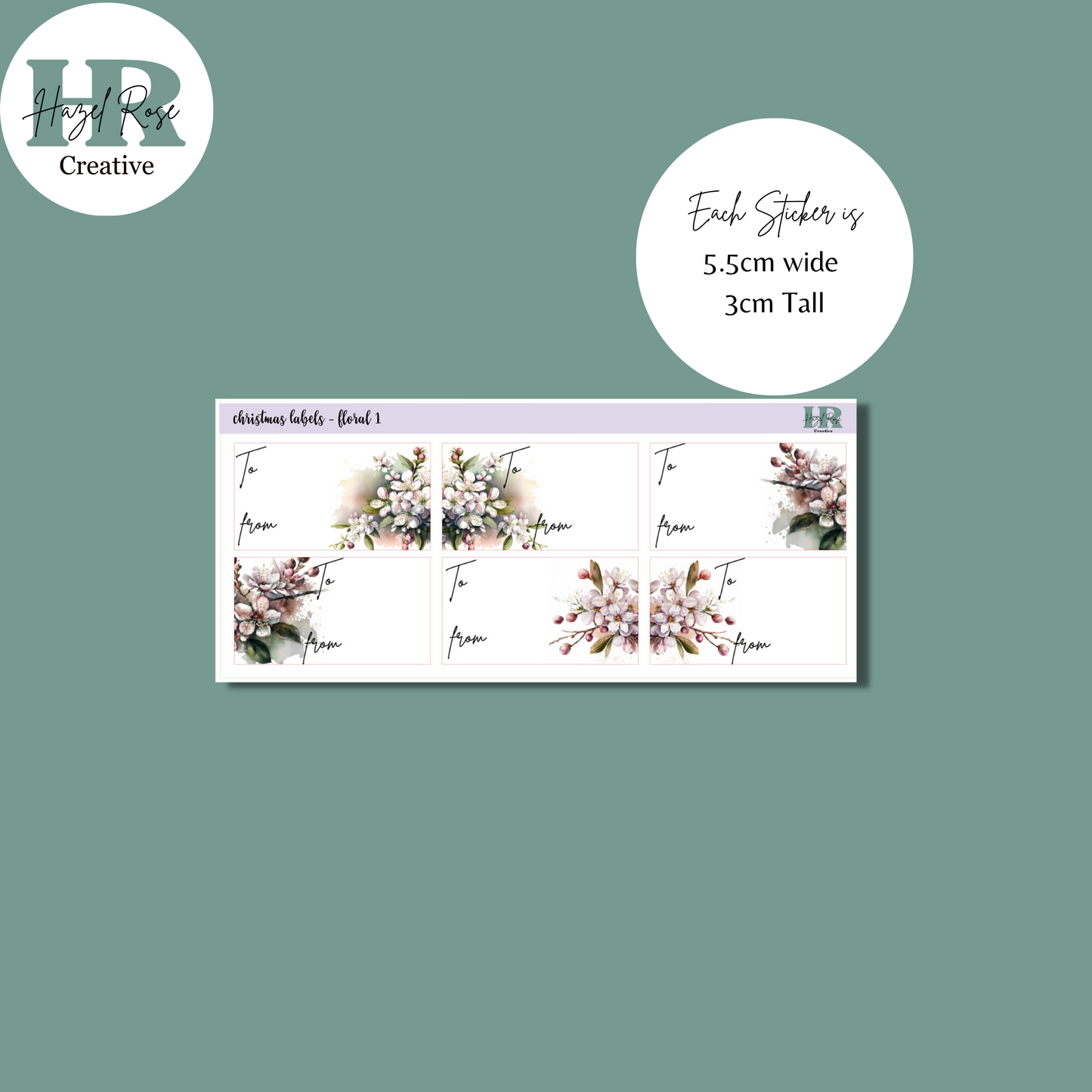 Christmas Present Labels, Gift Tags, Christmas present tags