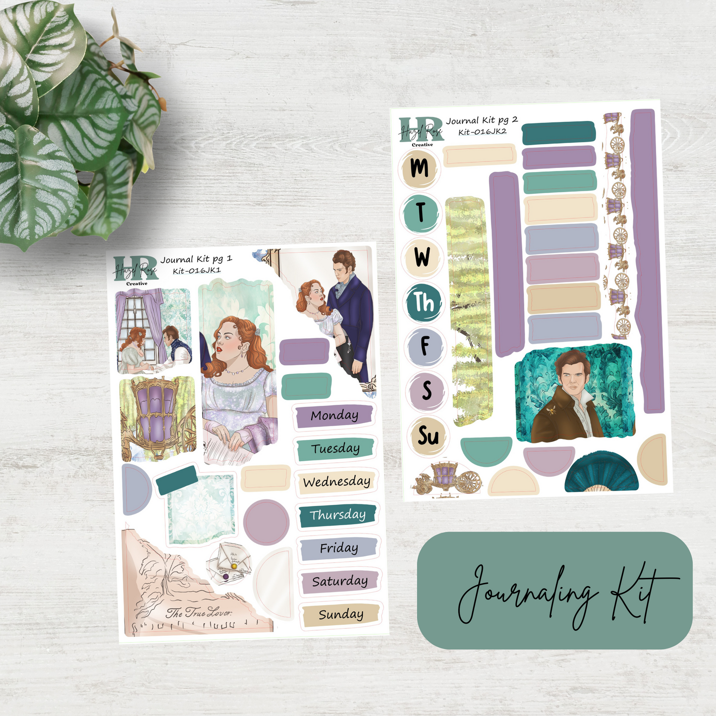 Journaling Kit - Romancing Ms Featherington