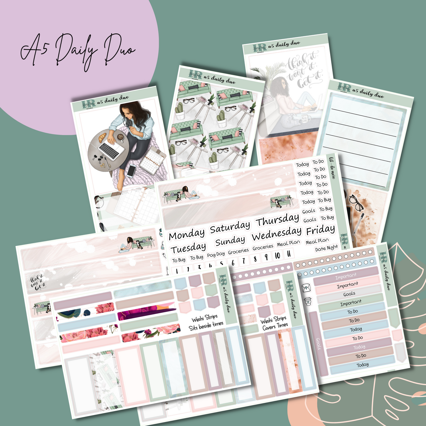 Daily Duo A5 Weekly Kit - Do More