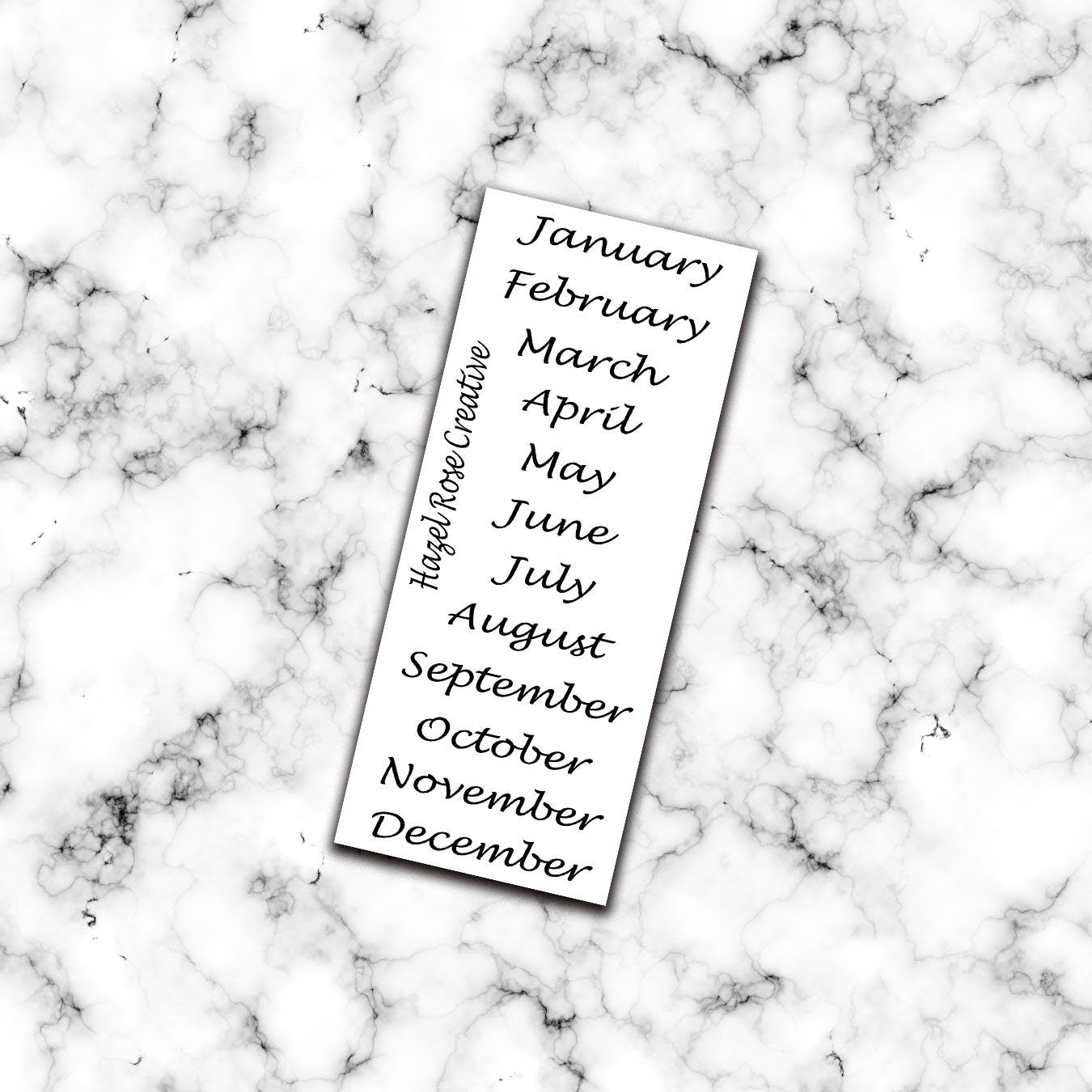 Monthly View Sticker Kit - Arabian Nights (Any Month)