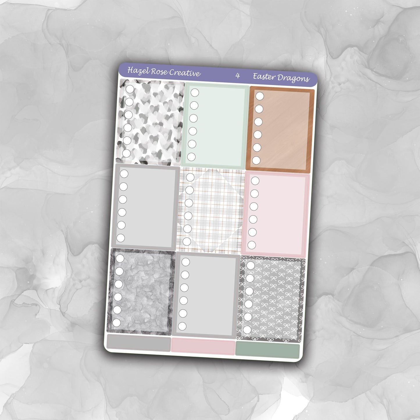 Vertical Weekly Sticker Kit - Home Office