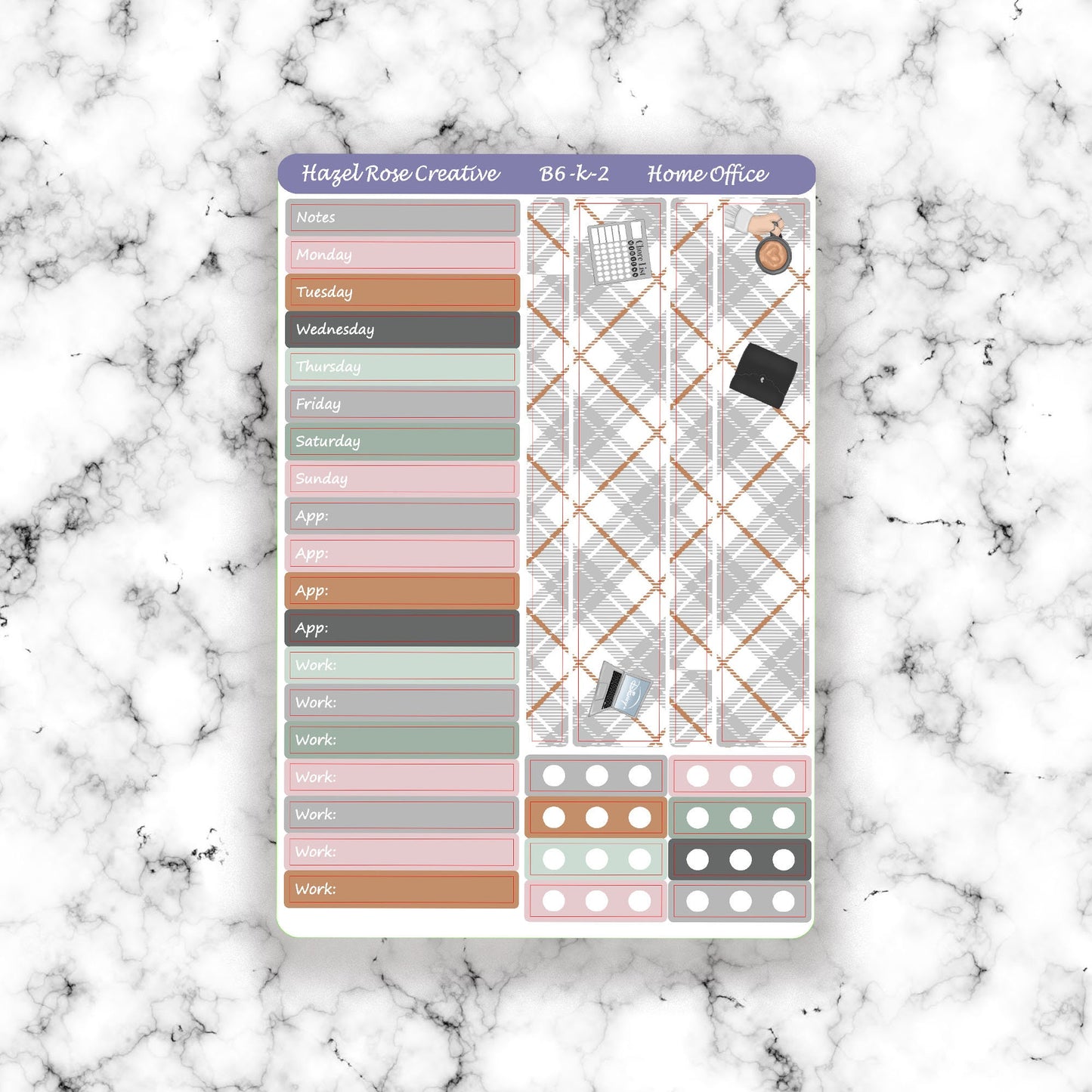 B6 Weekly Kit - Home Office