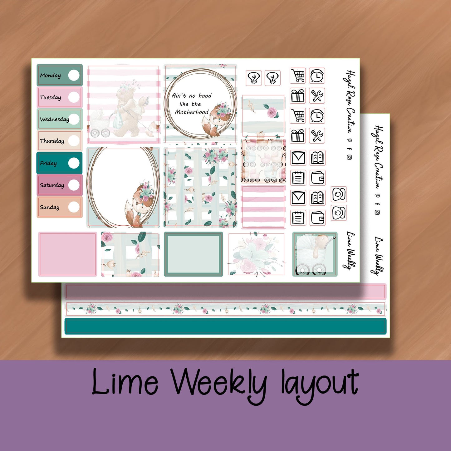 Lime Weekly Kit - Mama Bear