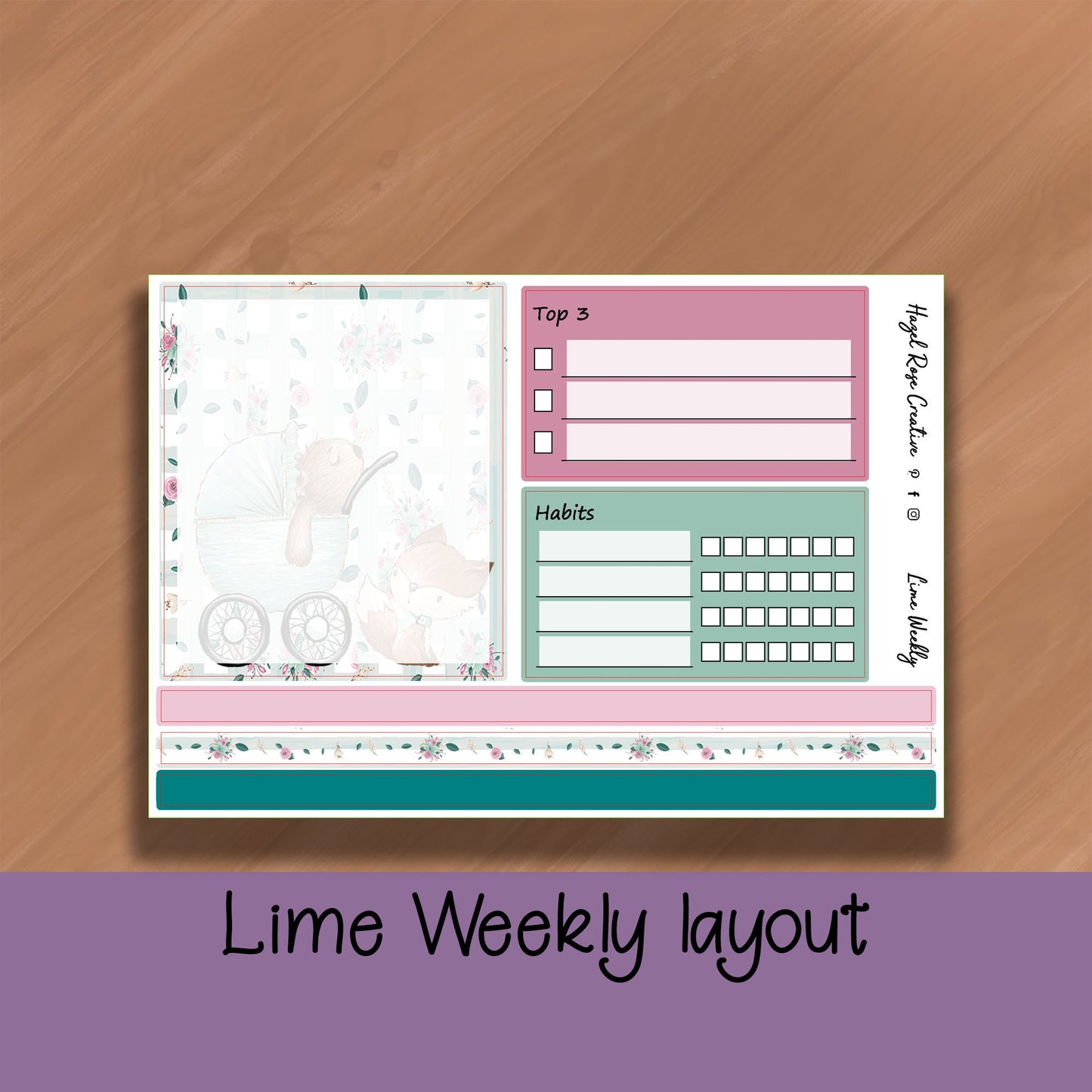 Lime Weekly Kit - Mama Bear