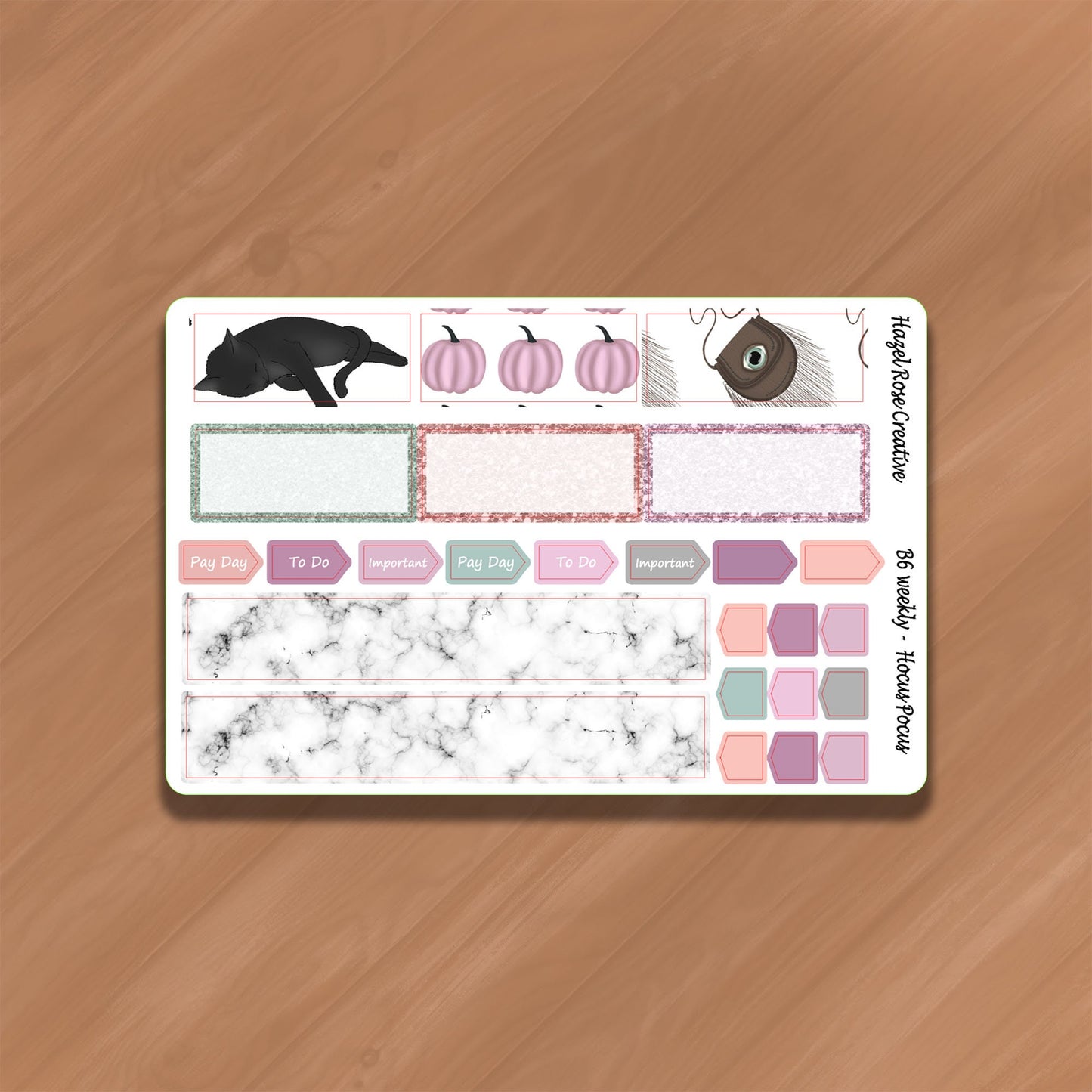 B6 Weekly Kit - Hocus Pocus