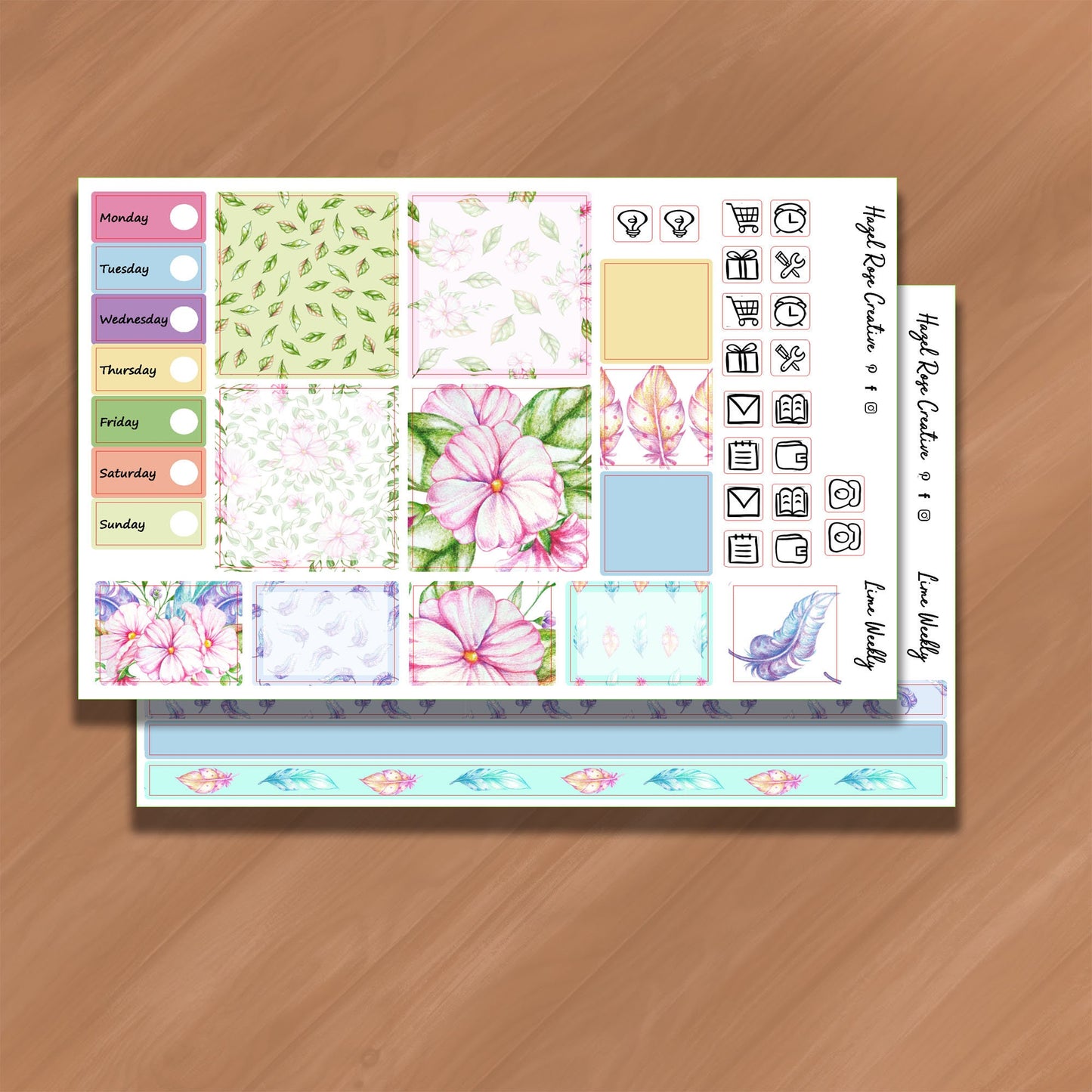 Lime Weekly Kit - Bohemian Dreaming