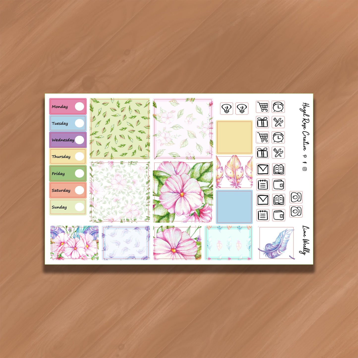 Lime Weekly Kit - Bohemian Dreaming