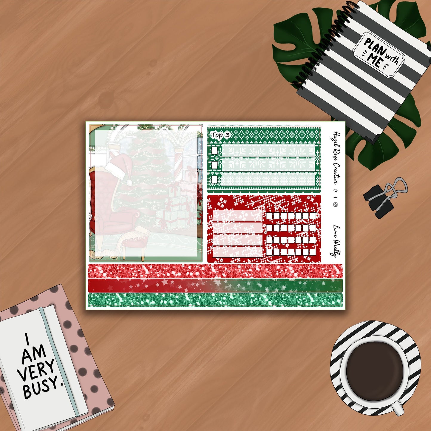 Lime Weekly Kit - Christmas