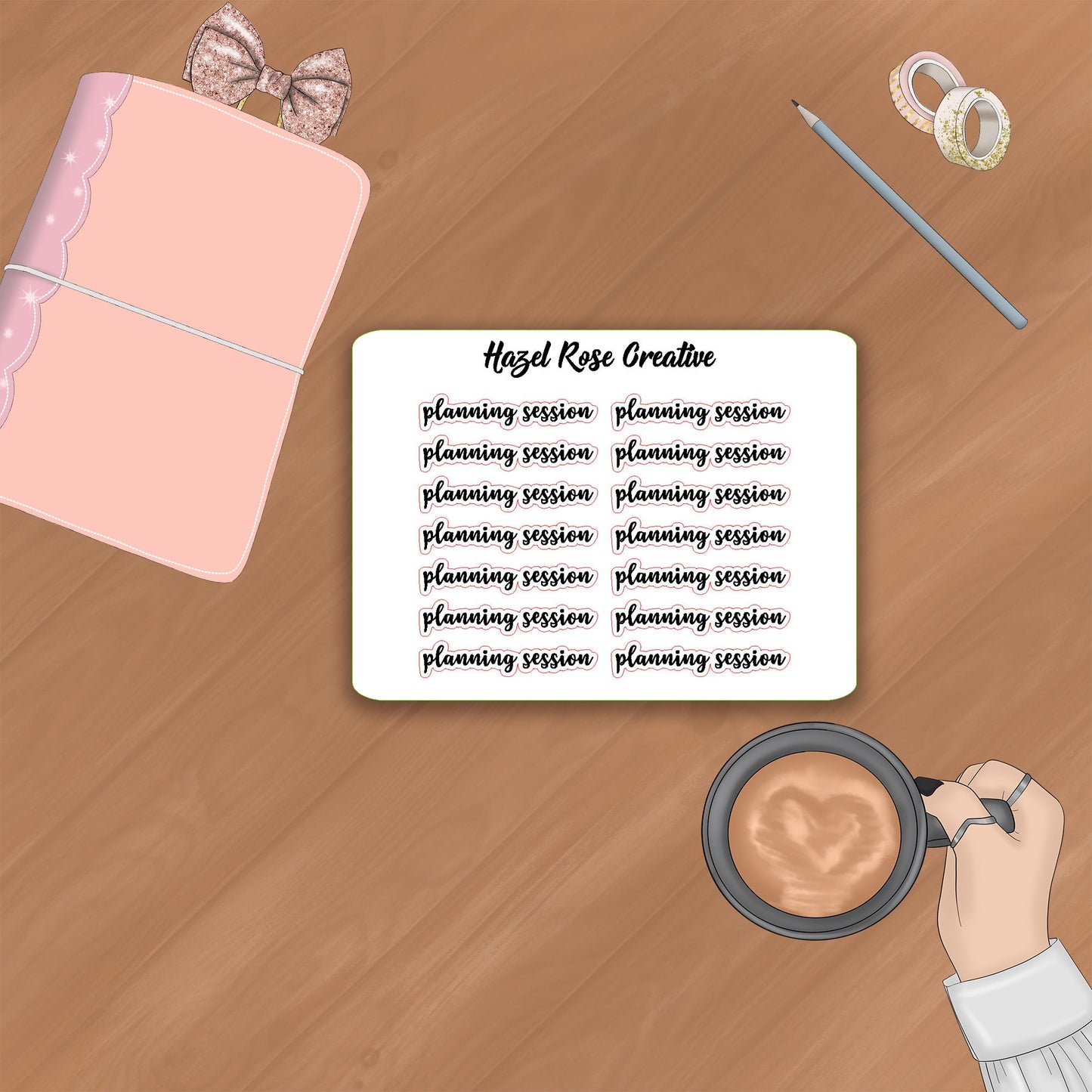 Functional Stickers - Planning Session