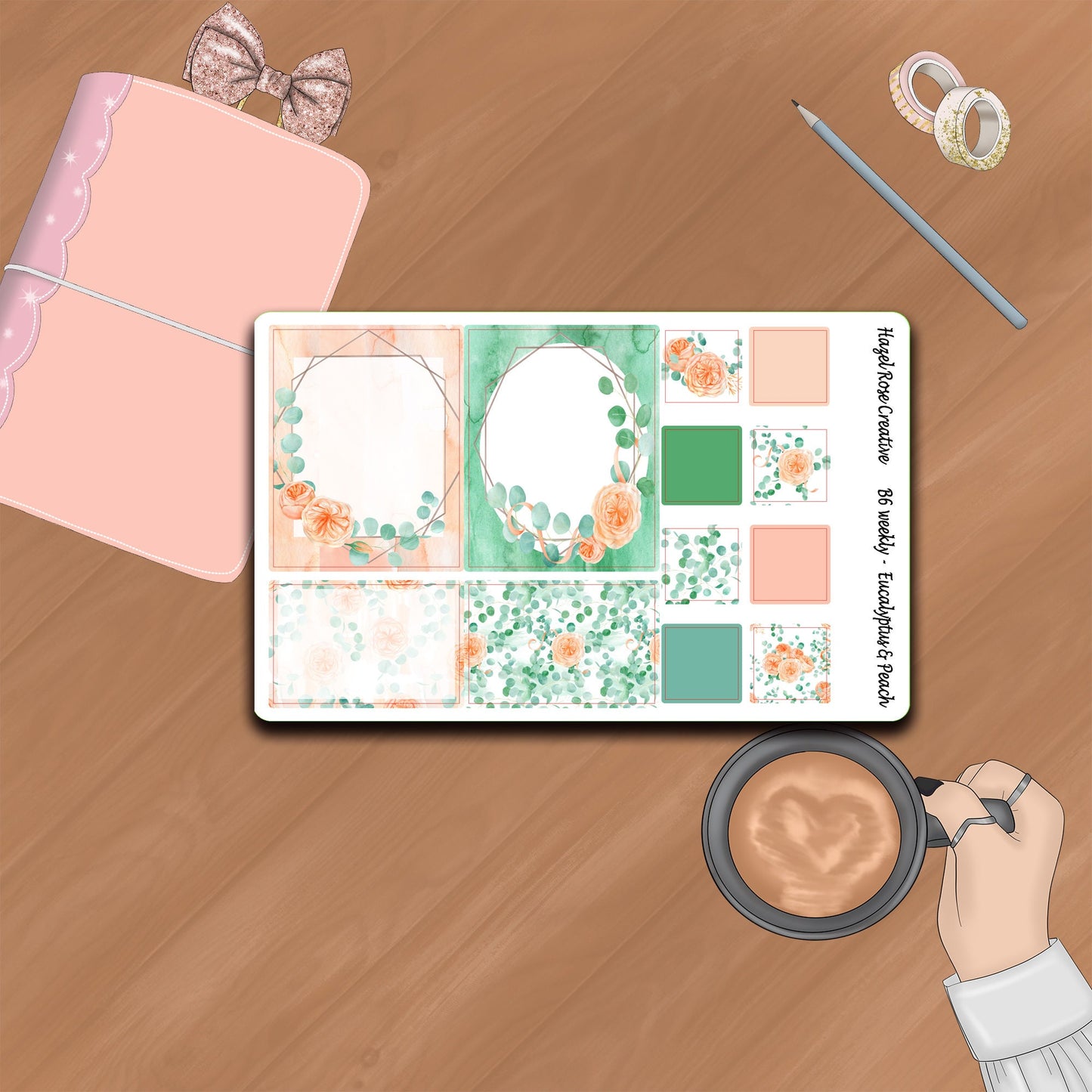 B6 Weekly Kit - Eucalyptus & Peach