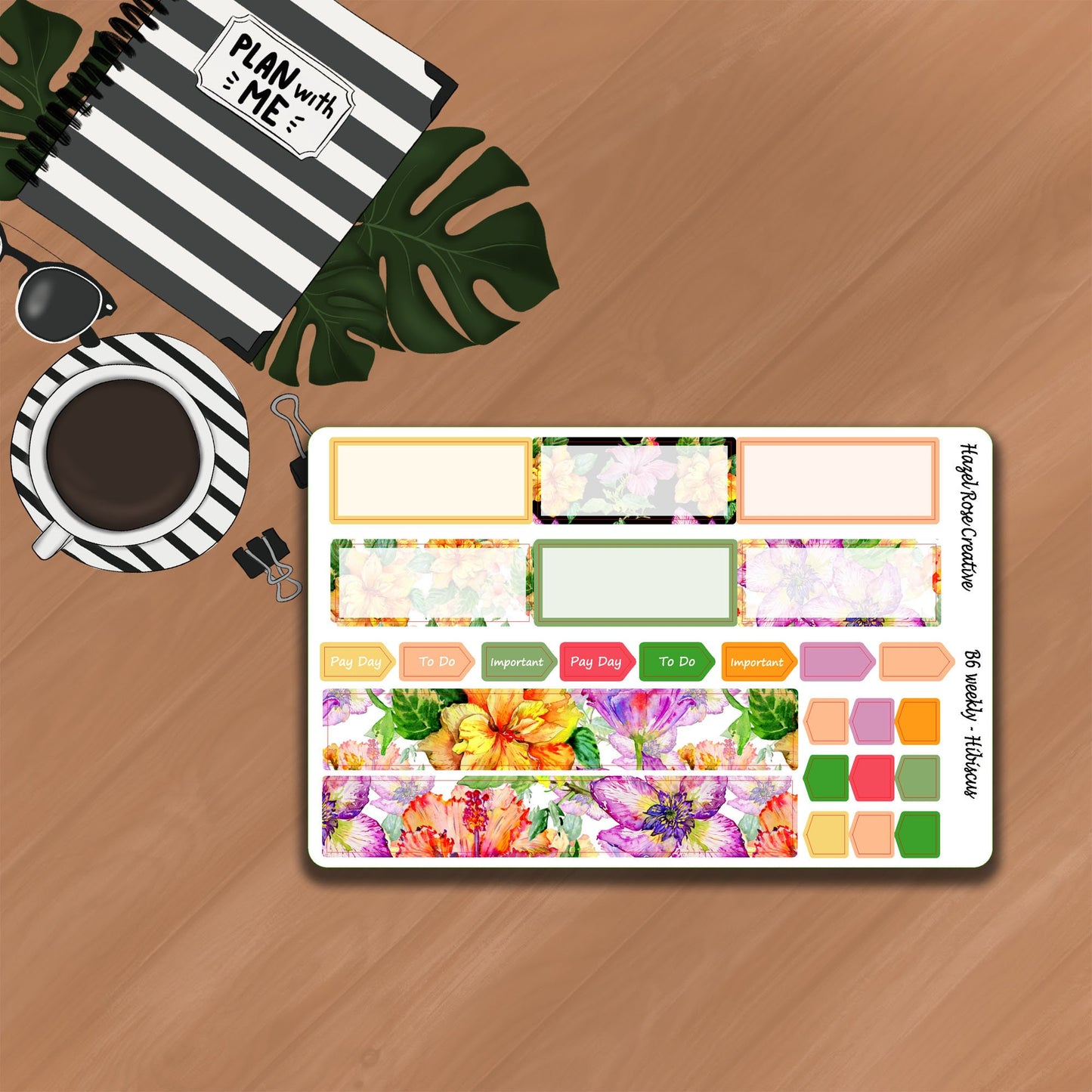 B6 Weekly Kit - Hibiscus