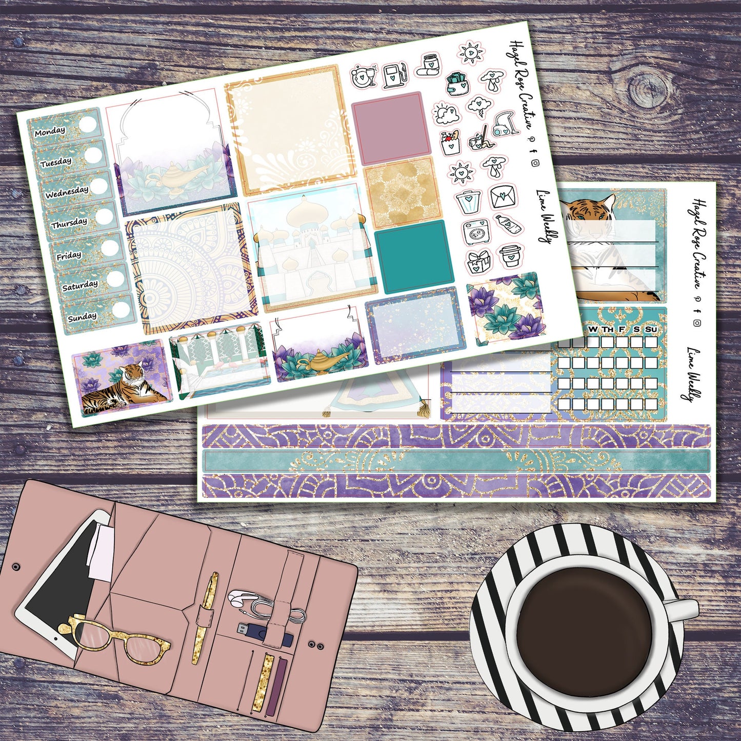 Lime Weekly Kit - Arabian Nights