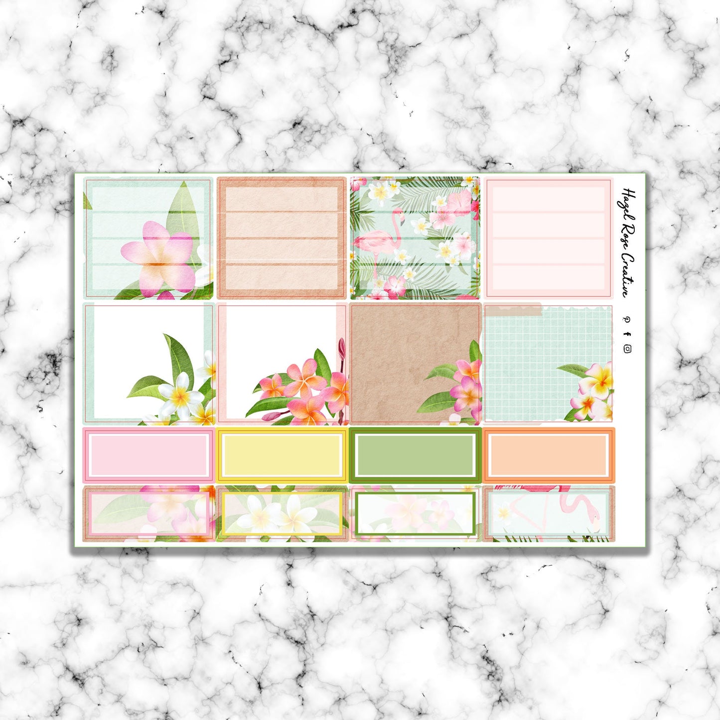 Monthly Kit - Tropical Scrapbook
