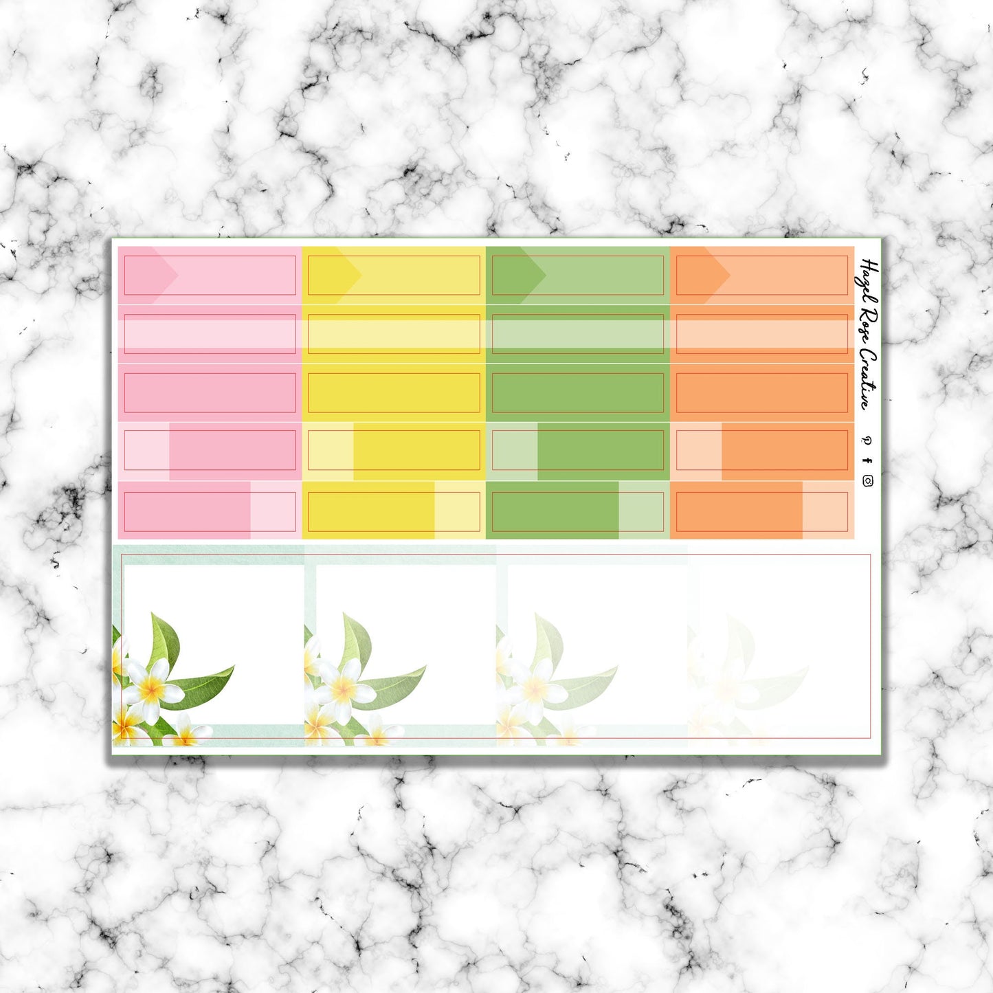Monthly Kit - Tropical Scrapbook