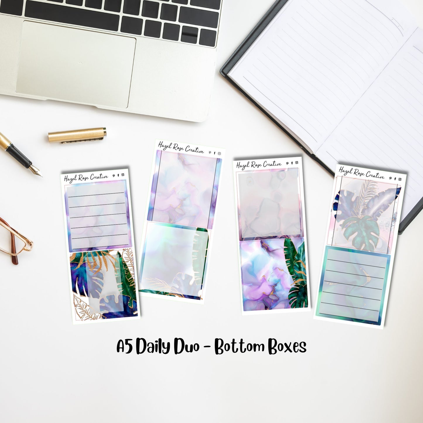 Daily Duo A5 Weekly Kit - Tropical Fluid