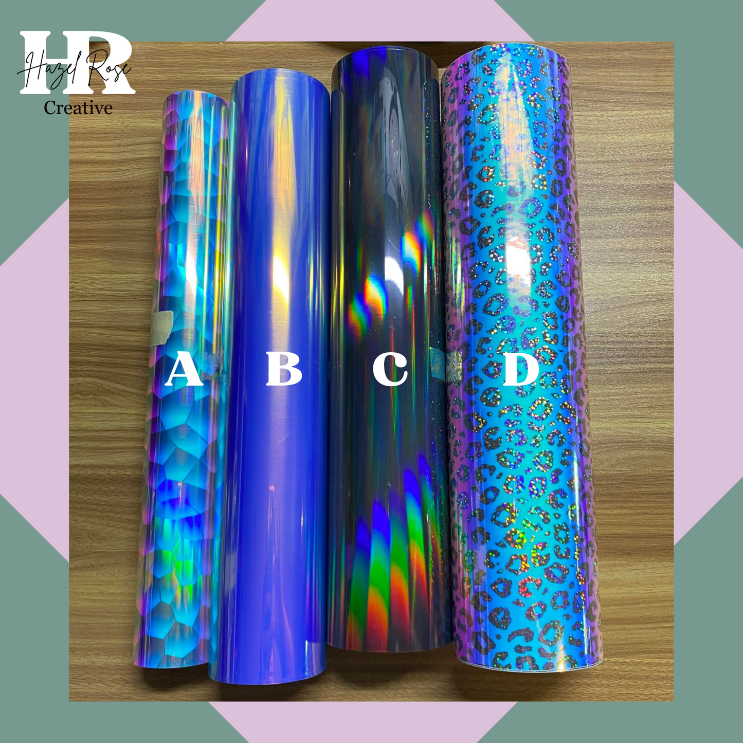 Vinyl Double Name Stickers