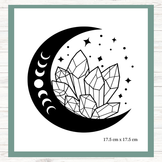 Crystal Moon - Vinyl Decals