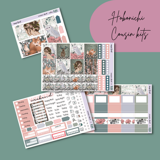 Magic Forest - Hobonichi Cousin Weekly kit