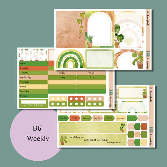 B6 Weekly Kit - Home Plants