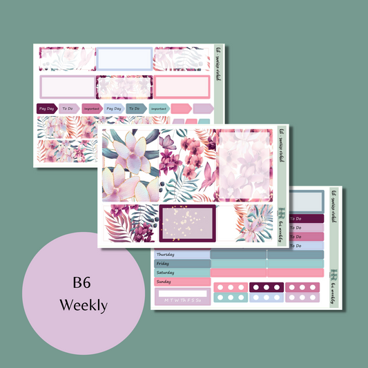 B6 Weekly Kit - Sunrise Orchid