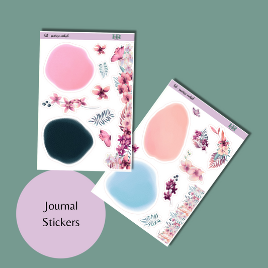Journaling Kit - Sunrise Orchid
