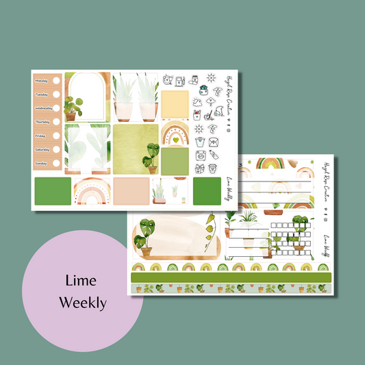 Lime Weekly Kit - Home Plants