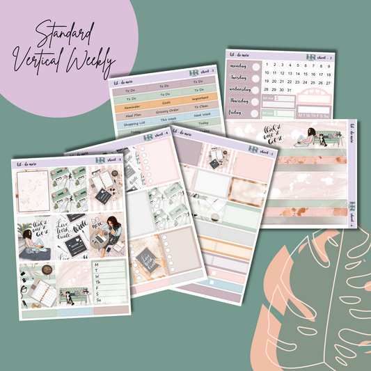 Vertical Weekly Sticker Kit - Do More