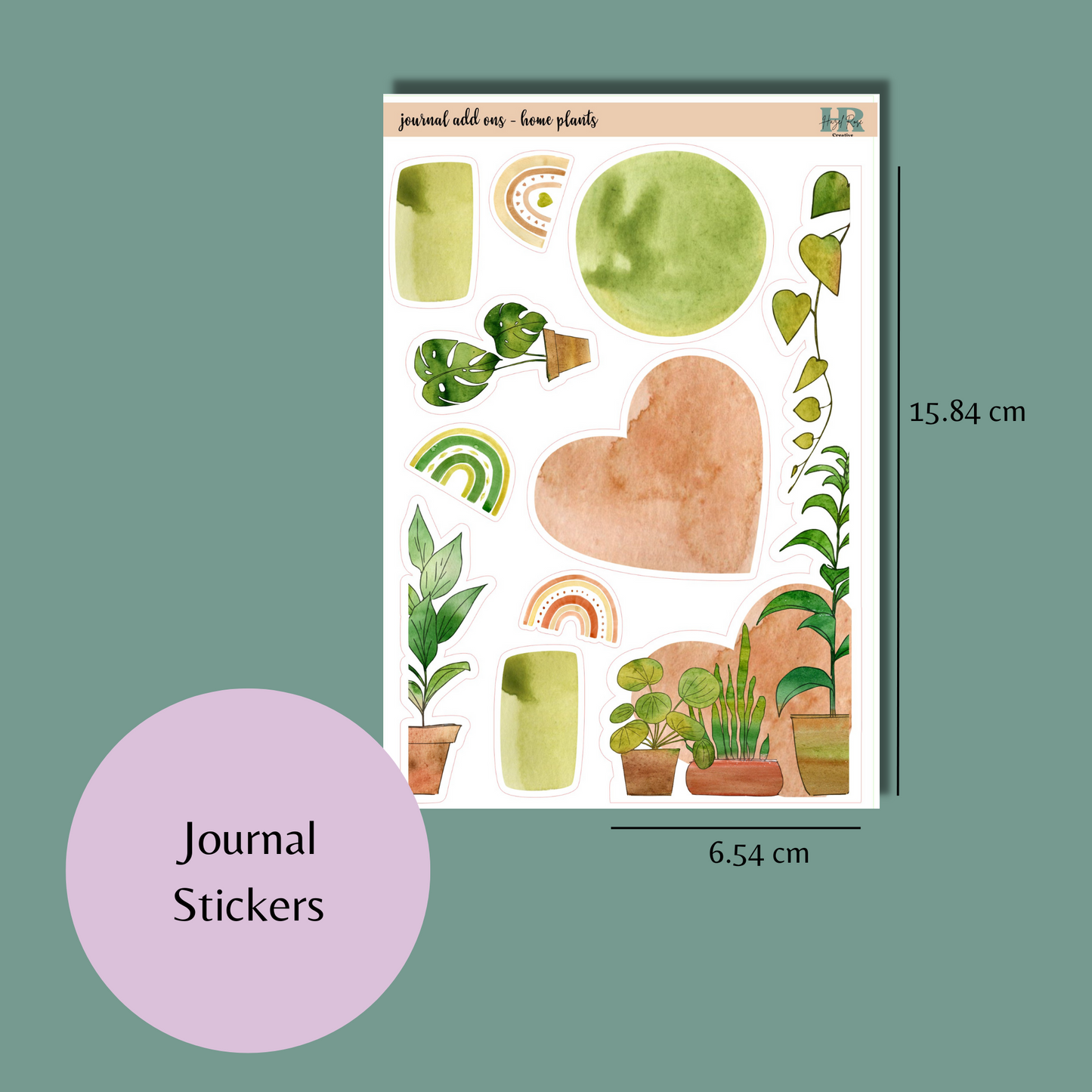 Journaling Kit - Home Plants