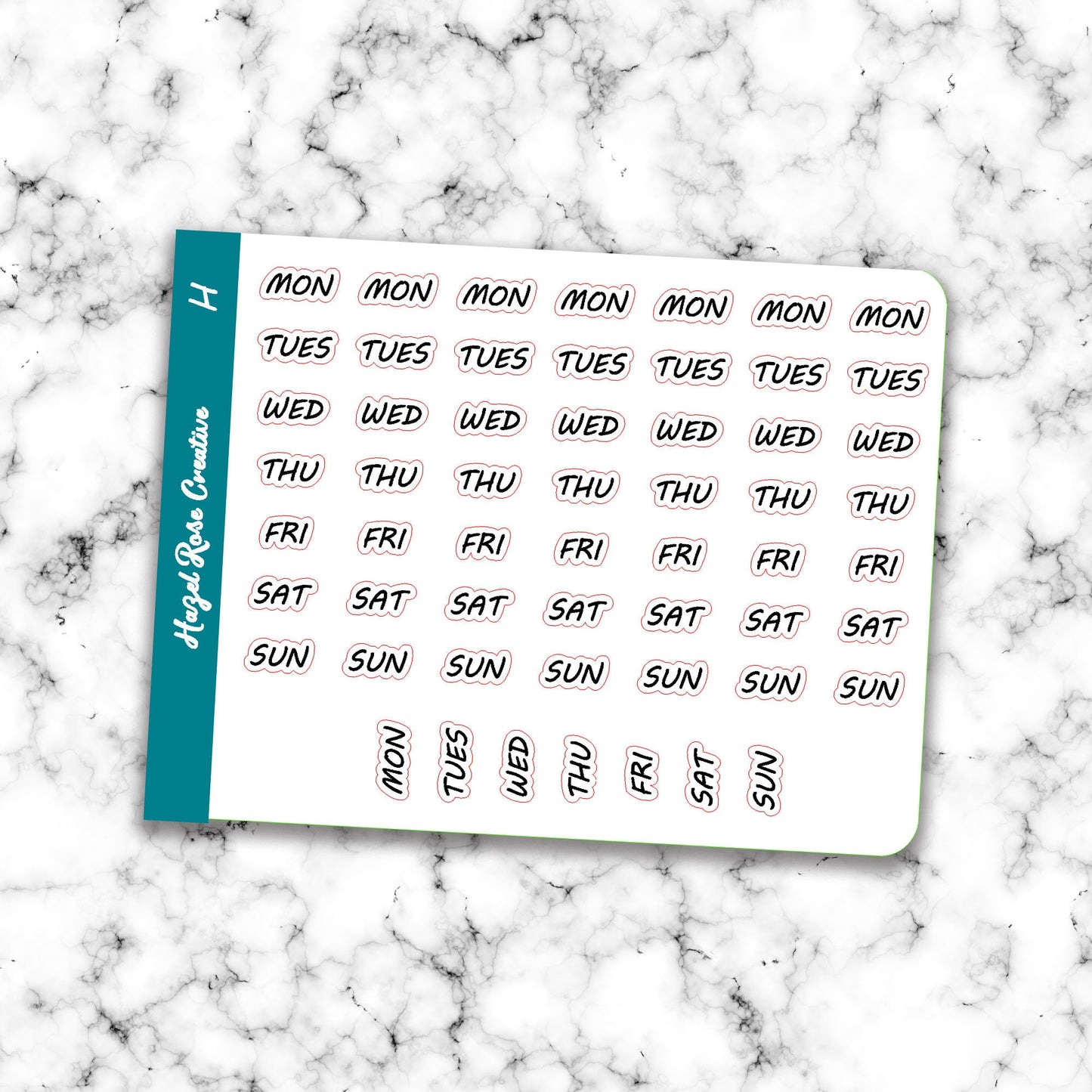 Functional Stickers - Date Covers