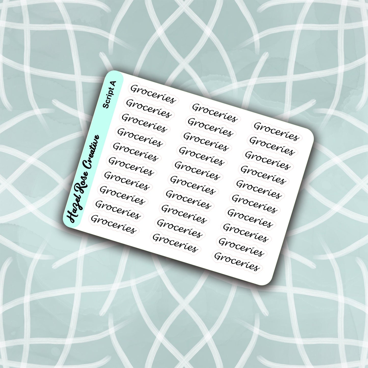 Functional Stickers - Scripts - Groceries