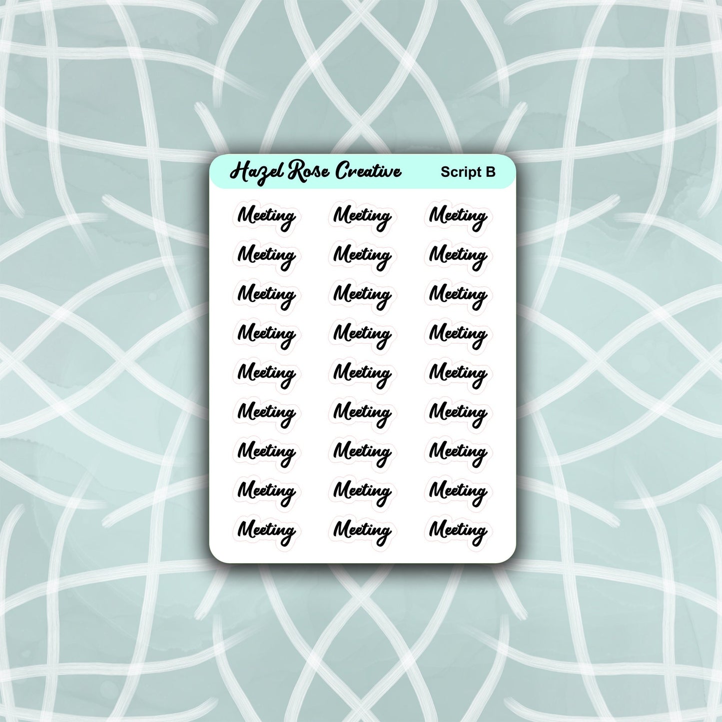 Functional Stickers - Scripts - Meeting