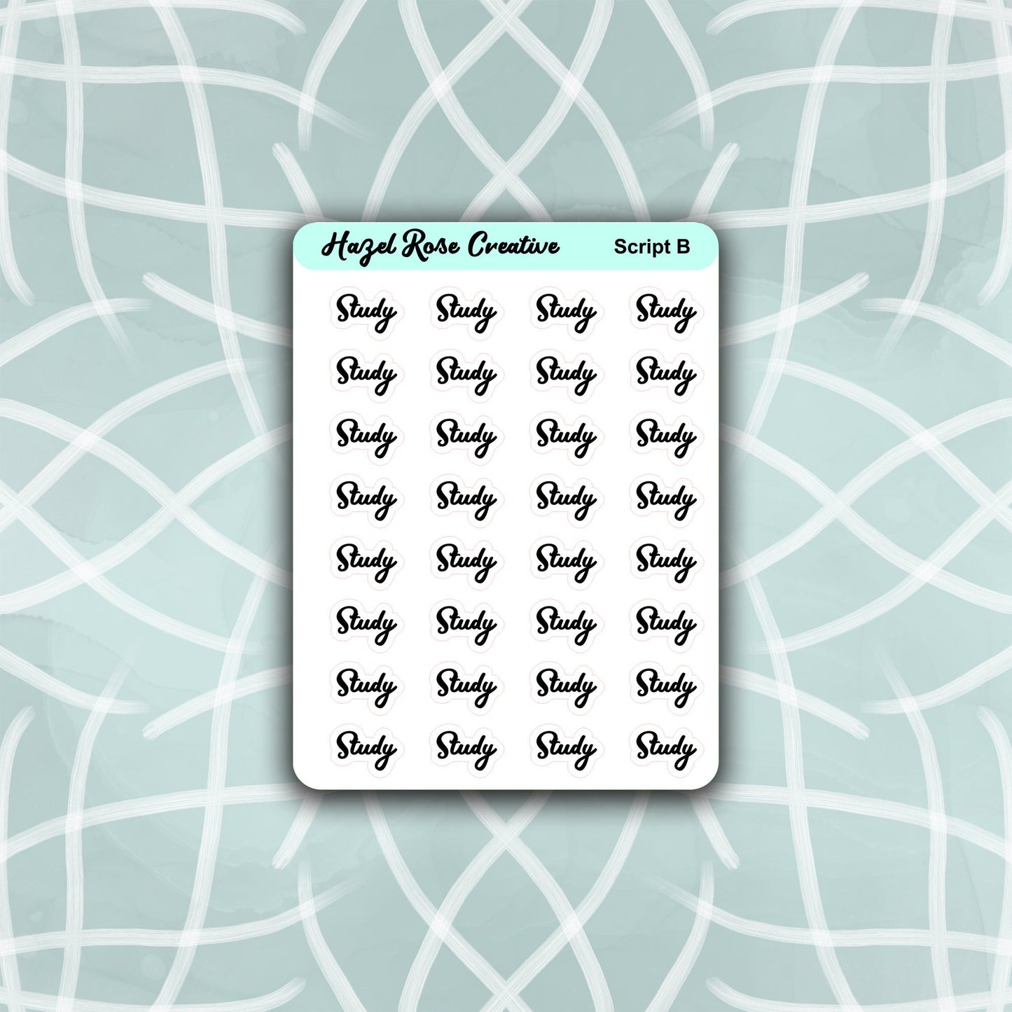 Functional Stickers - Scripts - Study