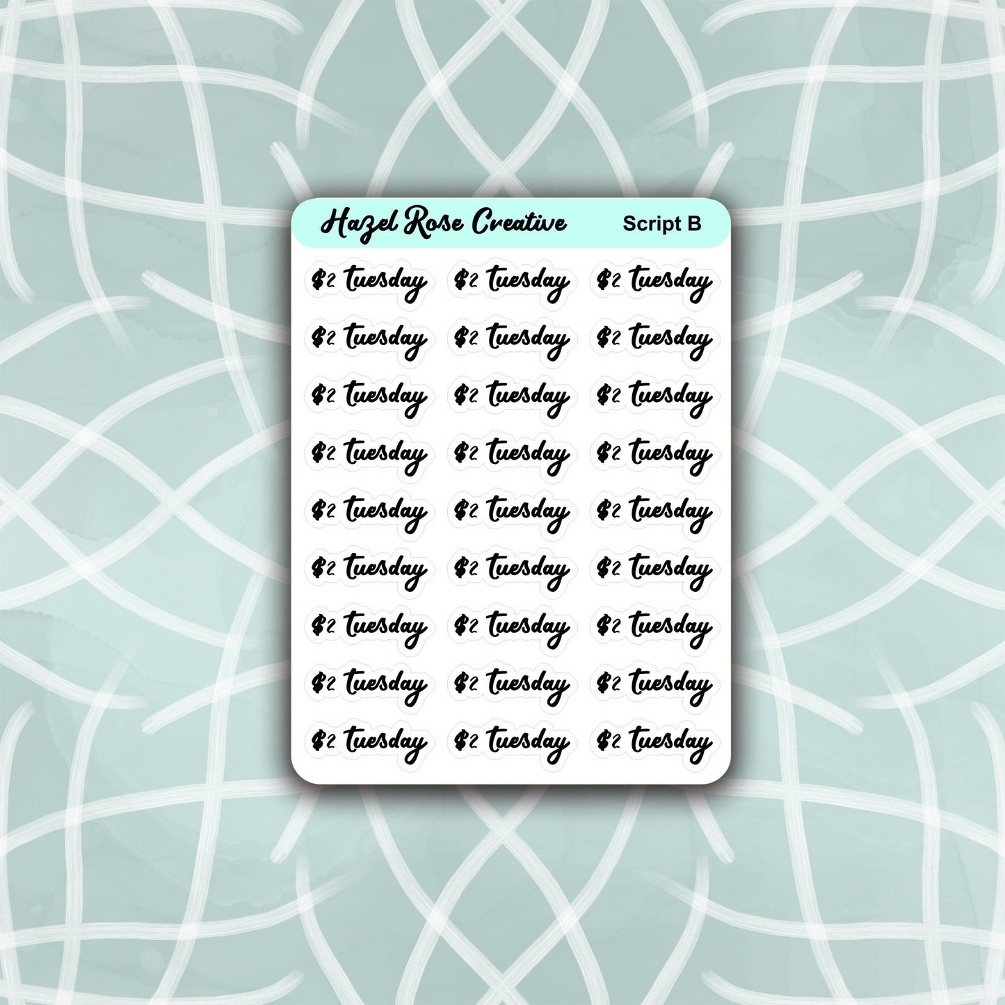 Functional Stickers - Scripts - 2 Dollar Tuesday