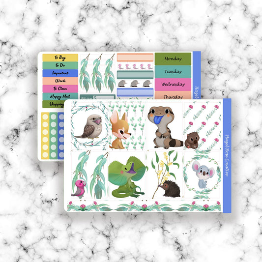 Mini Weekly Kit - Aussie Animals