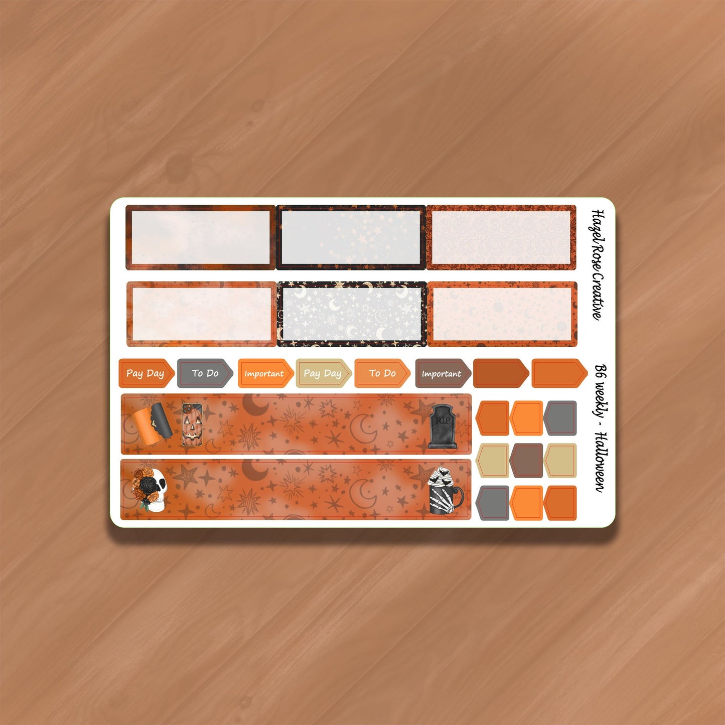 B6 Weekly Kit - Halloween