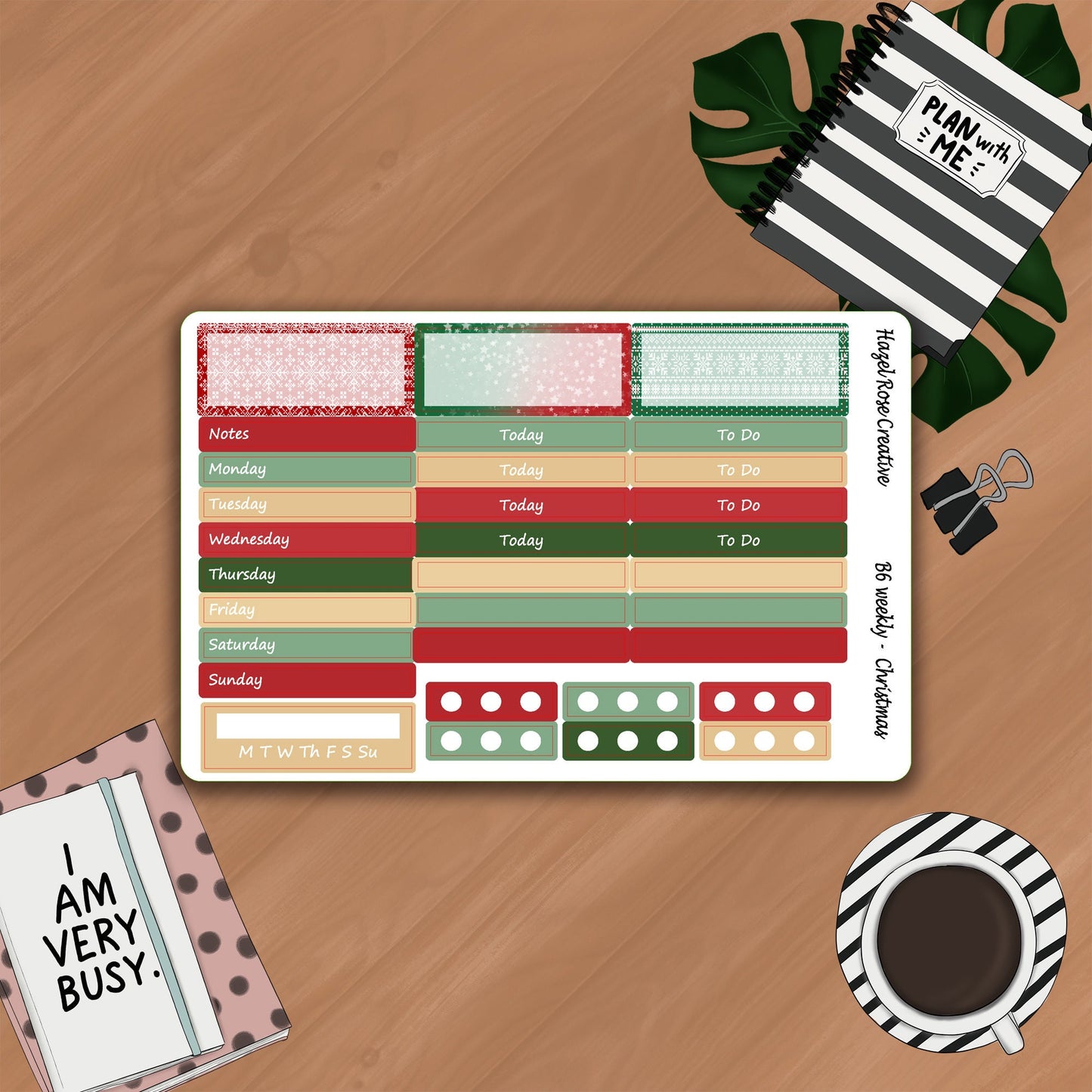 B6 Weekly Kit - Christmas