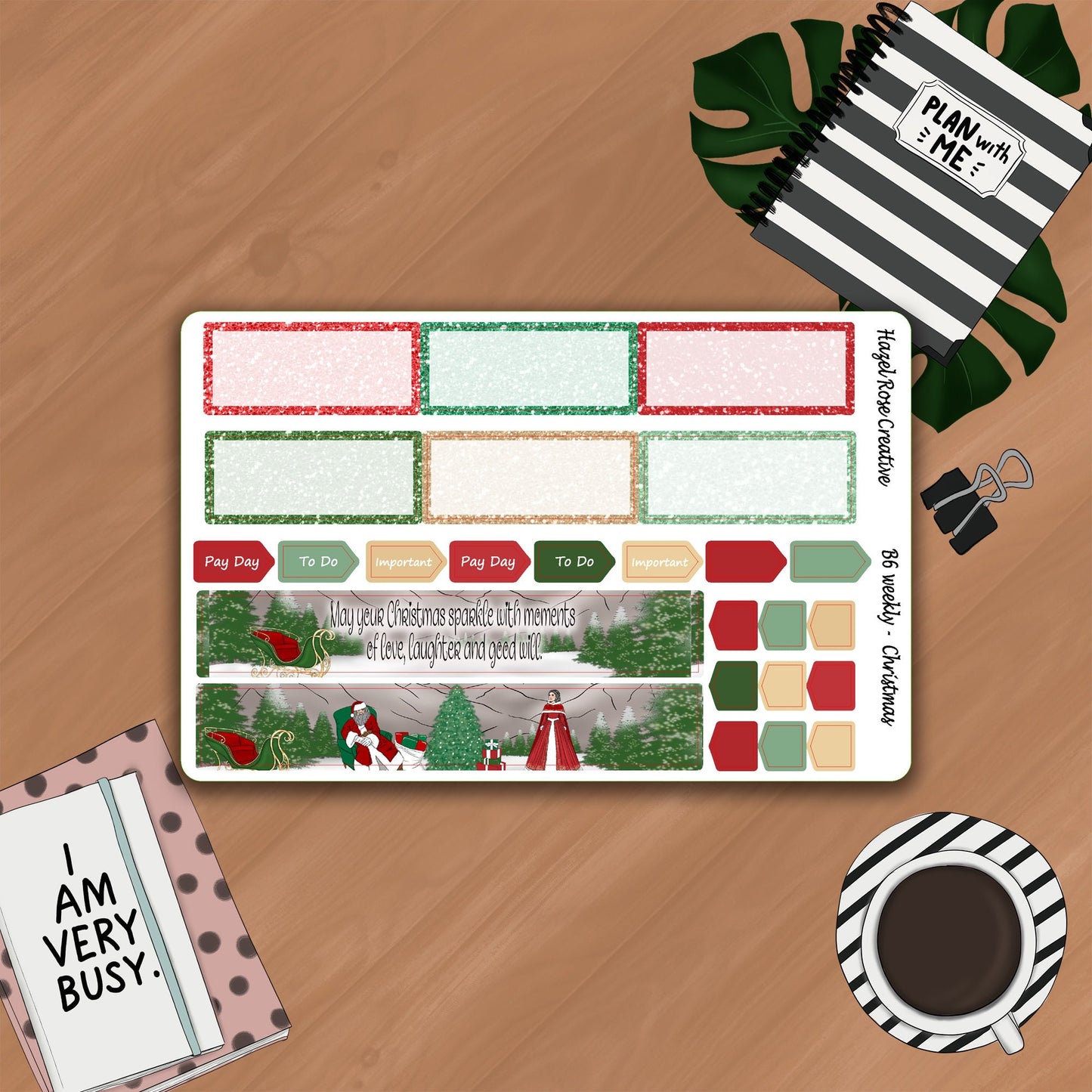 B6 Weekly Kit - Christmas