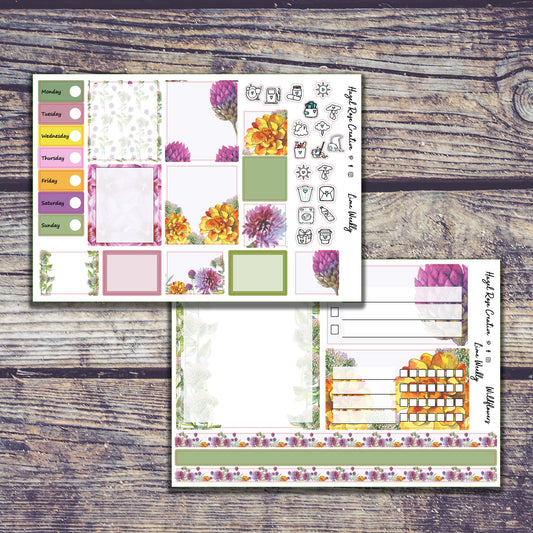Lime Weekly Kit  - Wildflowers