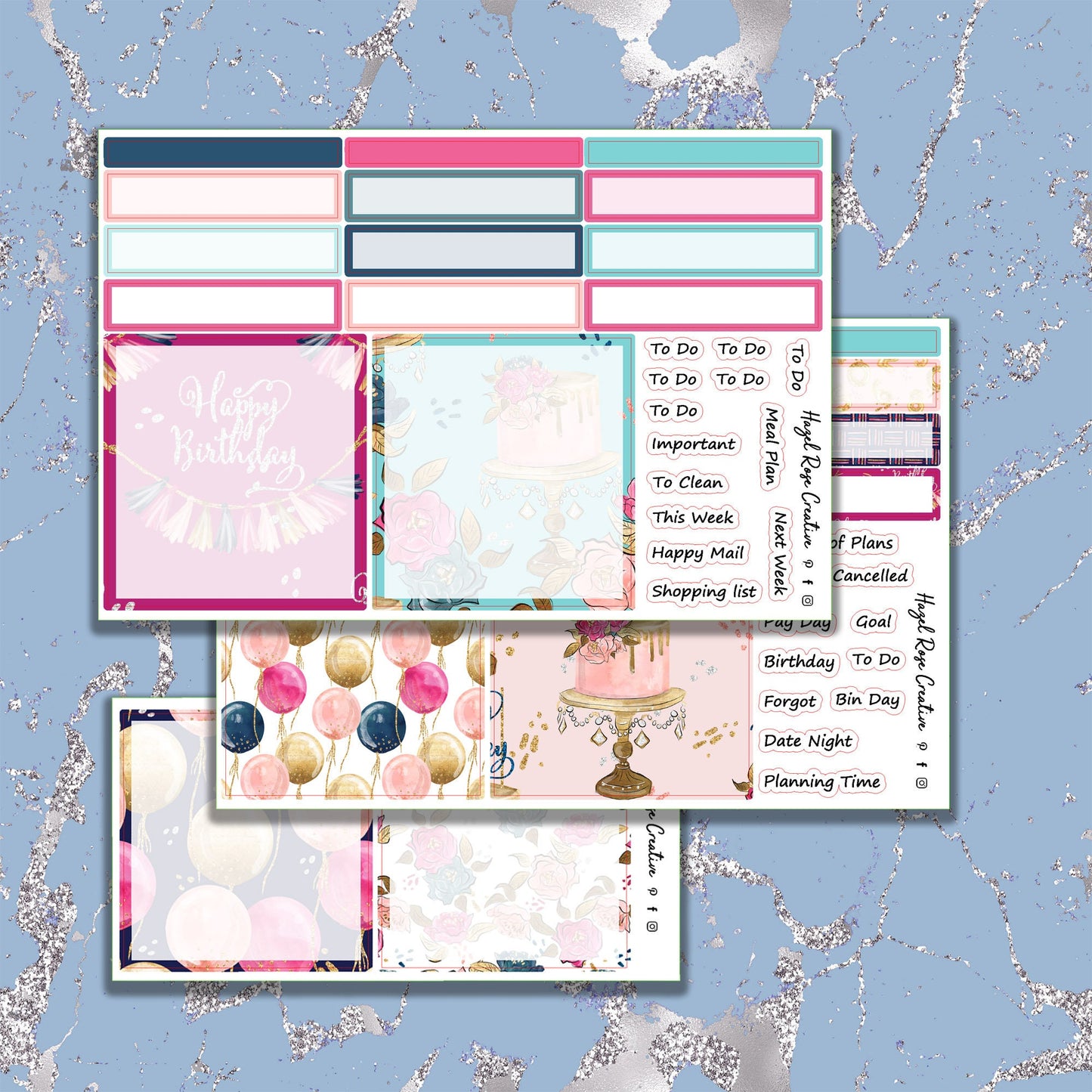 Daily Duo A5 Weekly Kit - Birthday