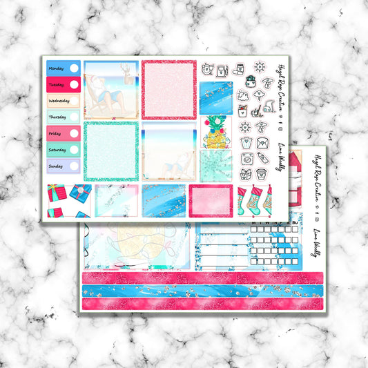 Lime Weekly Kit - Summer Christmas