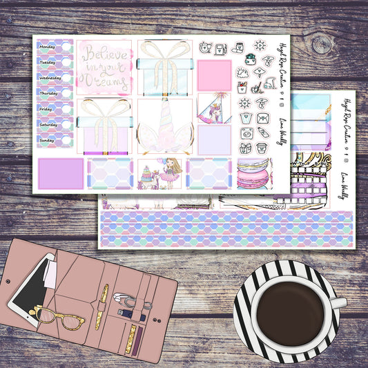 Lime Weekly Kit - Birthday Girl