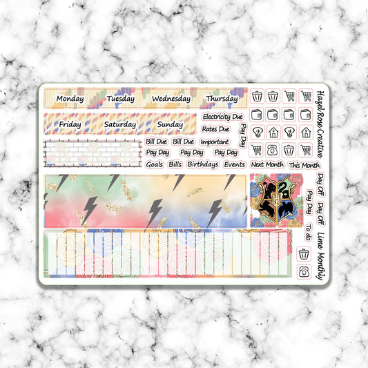 Lime Weekly Monthly Kit - Lightening & Roses