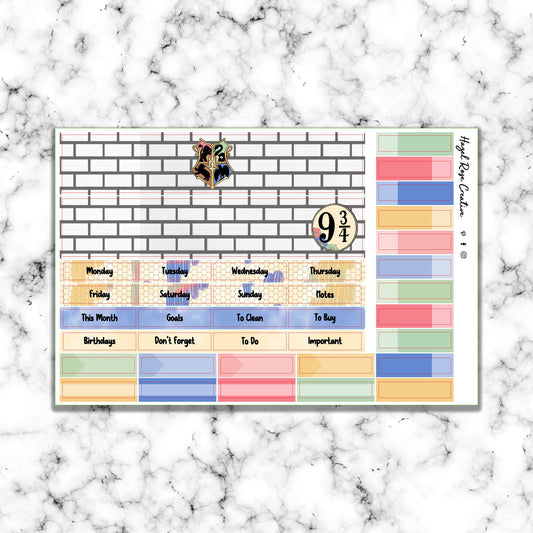 Monthly Kit - A5 Daily Duo - Lightening & Roses