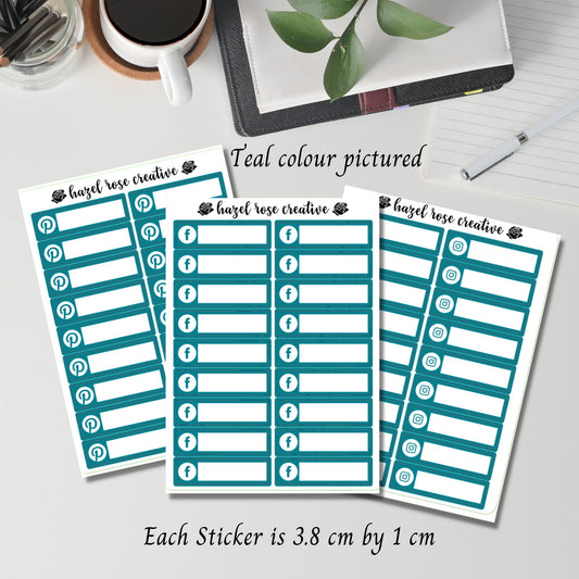 Functional Stickers - Social Media stickers