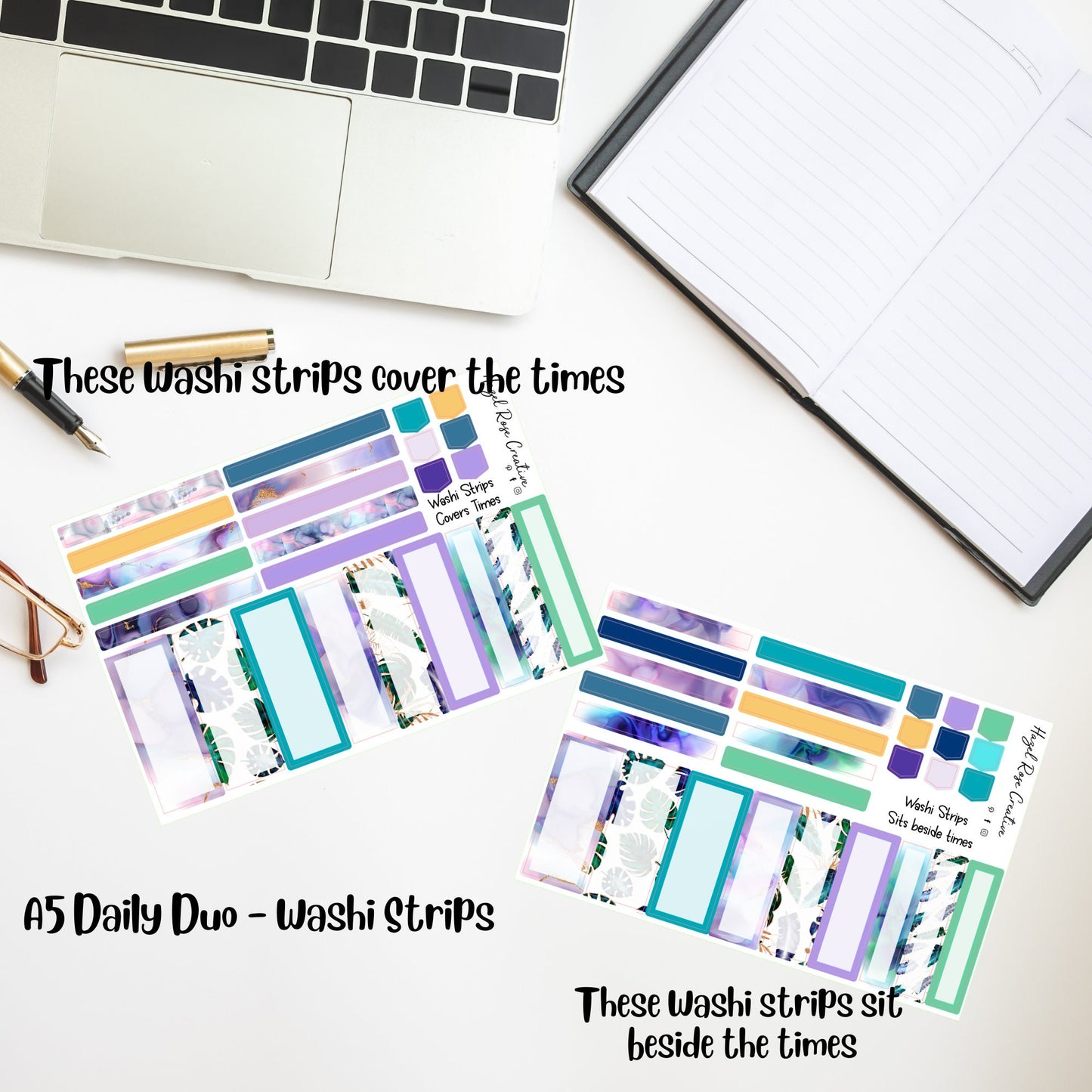 Daily Duo A5 Weekly Kit - Tropical Fluid
